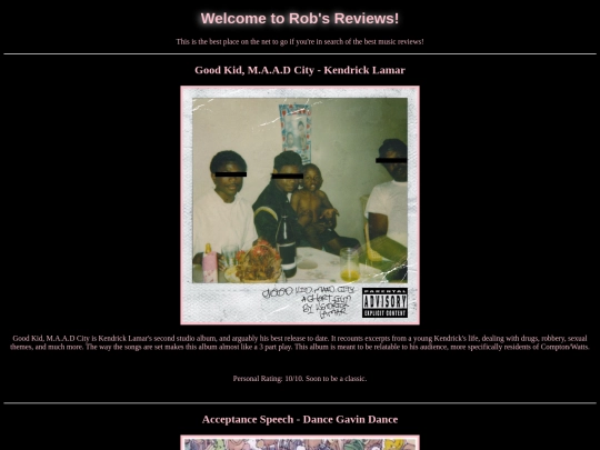 CSS/MovieReviews screenshot