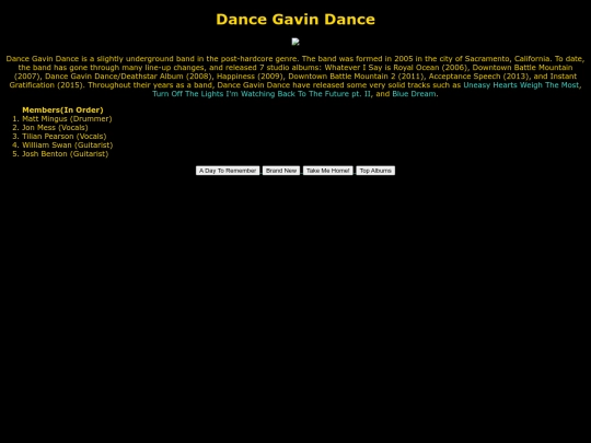 dancegavindance screenshot