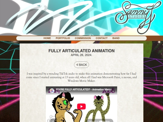 portfolio/animation/Cheetah screenshot