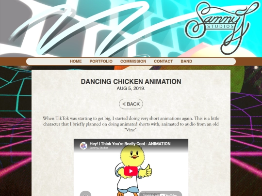 portfolio/animation/Chick screenshot