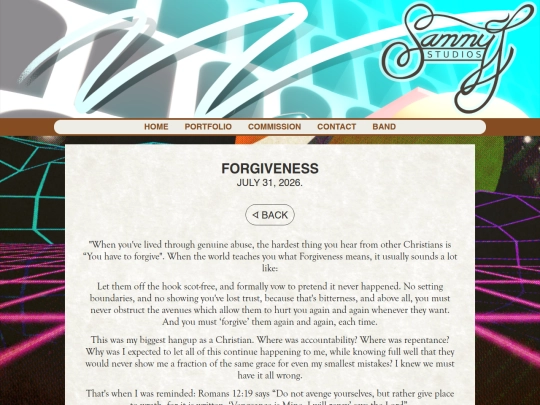 portfolio/music/Forgiveness screenshot