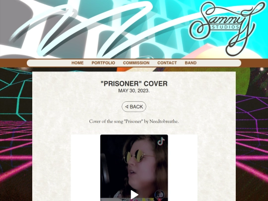portfolio/music/Prisoner screenshot