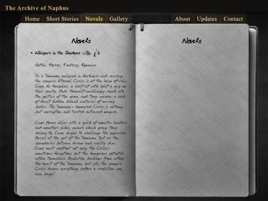 novels screenshot