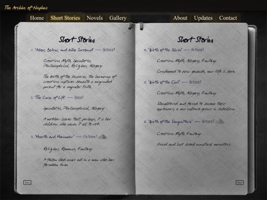 short-stories screenshot