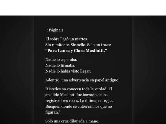 El caso Masilotti. screenshot