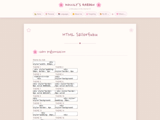 htmlsf screenshot