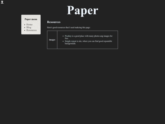 resources screenshot