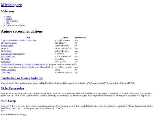 anime/page/2 screenshot