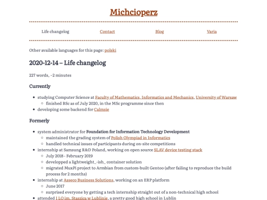 life-changelog screenshot