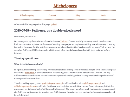 post/fediverse screenshot