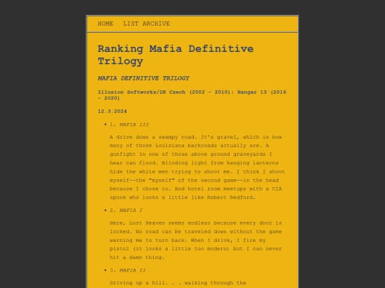 posts/Ranking-Mafia-Definitive-Trilogy screenshot