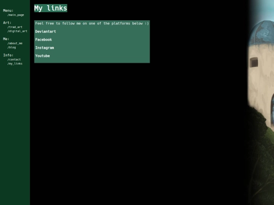 my_links screenshot
