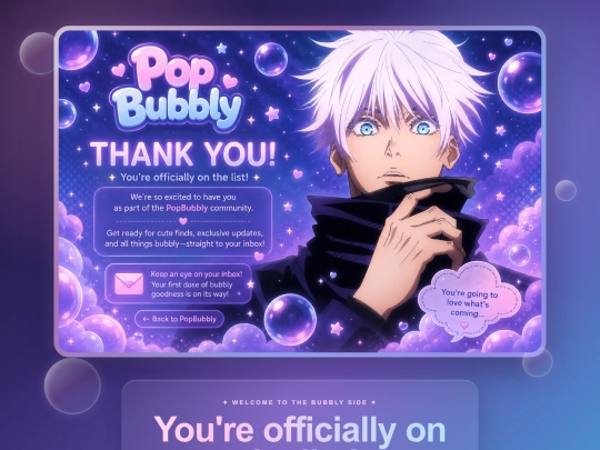 thankyou screenshot
