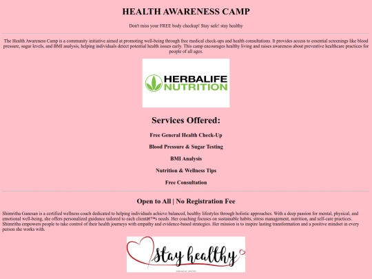 herbalife/new html screenshot