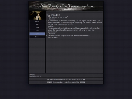 commonplace/typed screenshot