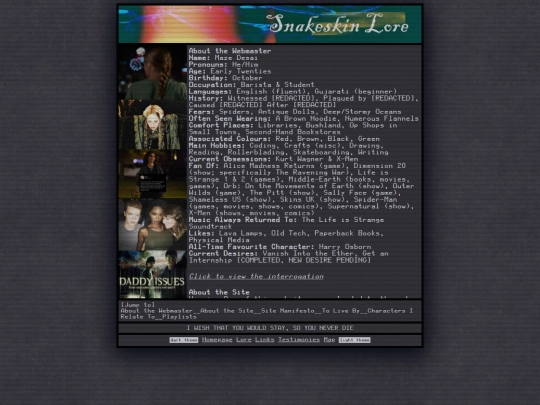 lore screenshot