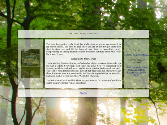 start screenshot