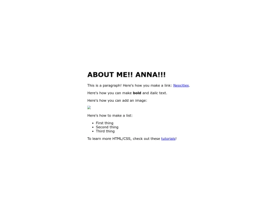 SITES/ABOUTME screenshot