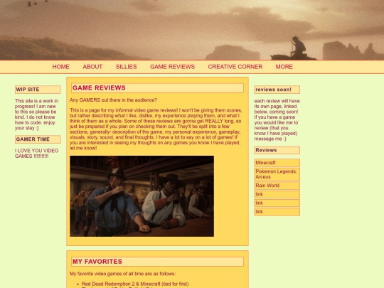 game-reviews screenshot