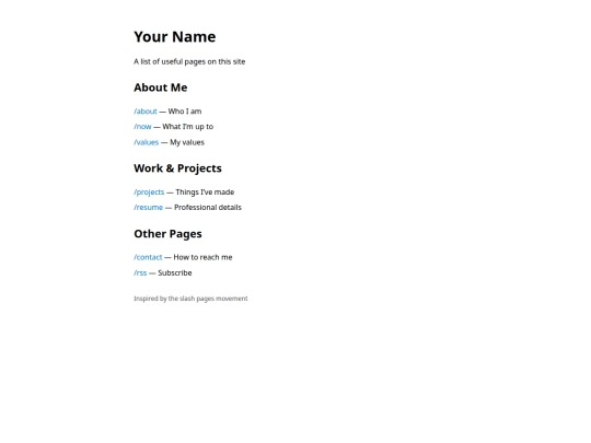 pages screenshot