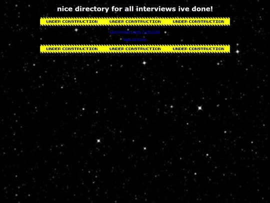 interviews/portal screenshot
