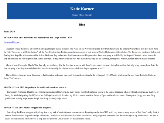 blog screenshot