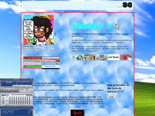 aboutme screenshot