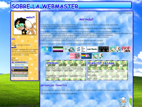 webmaster screenshot