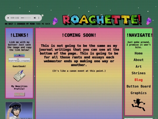 blog screenshot