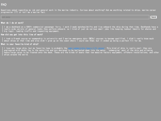 seamanship/harbourfaq screenshot