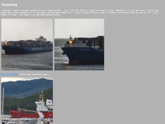 seamanship/harbourshipspotting screenshot