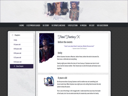 before-ffx-story screenshot