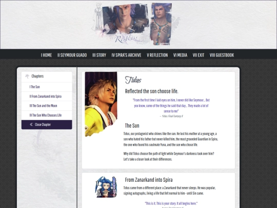 tidus screenshot