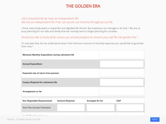 PENSION screenshot