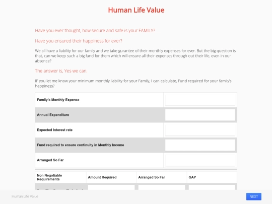 humanLifeValue screenshot
