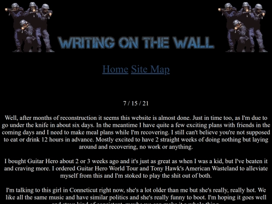 journal screenshot