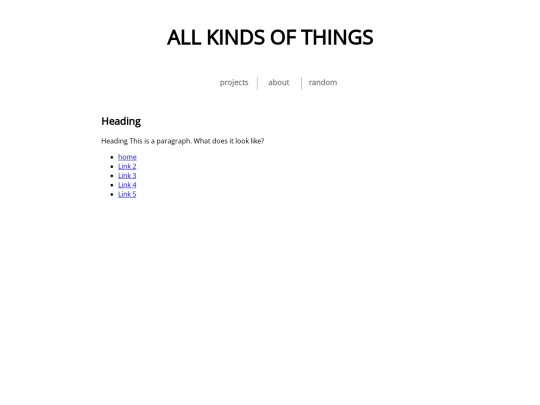 projects/template screenshot