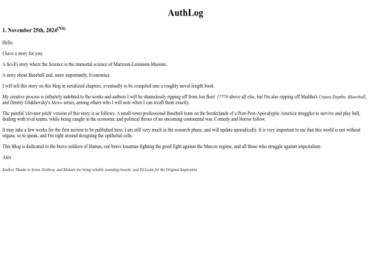 Authlog screenshot