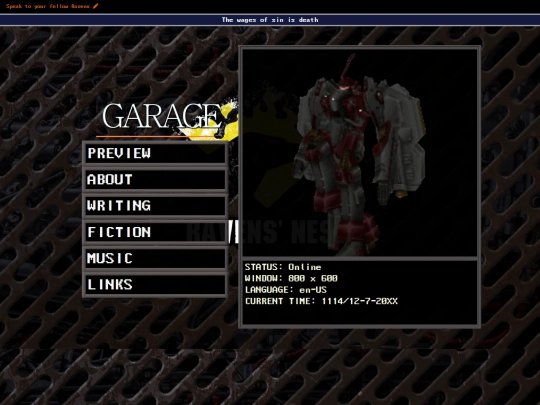 index screenshot