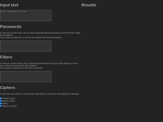 decription screenshot