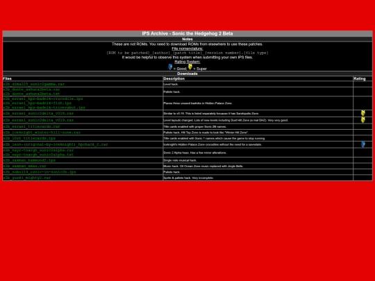 restored-webpages/sonicology-ips-archive-master/s2b screenshot