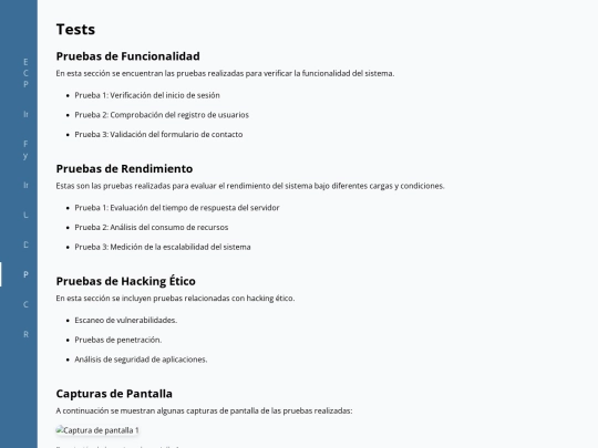 tests screenshot