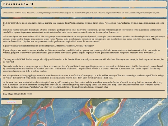 writing/procurandoo screenshot