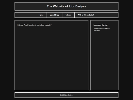 blog screenshot