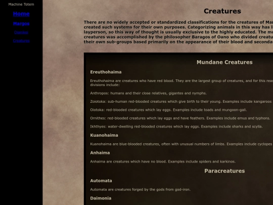 creatures screenshot