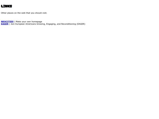links screenshot