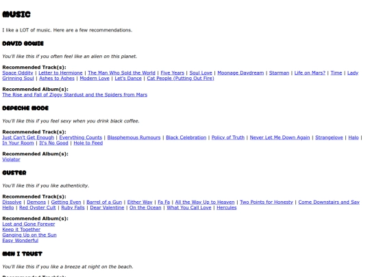 music screenshot