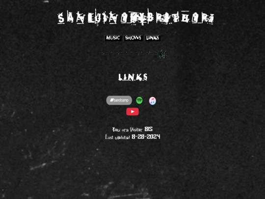 links screenshot
