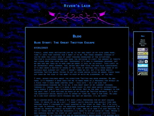 blog screenshot