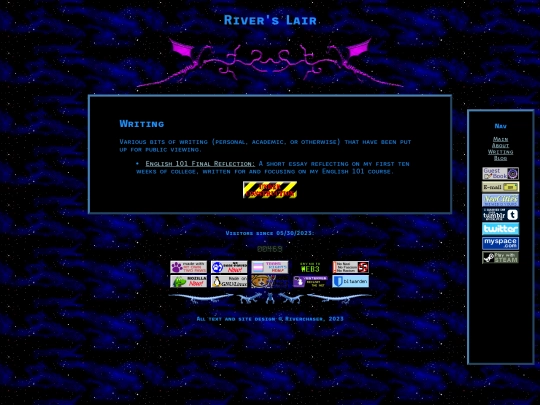 writing screenshot